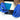 Person wearing blue gloves repairing a smartphone with tools on a white surface.