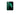 iPhone 11 Pro smartphone in Midnight Green, screen turned on, rear camera visible