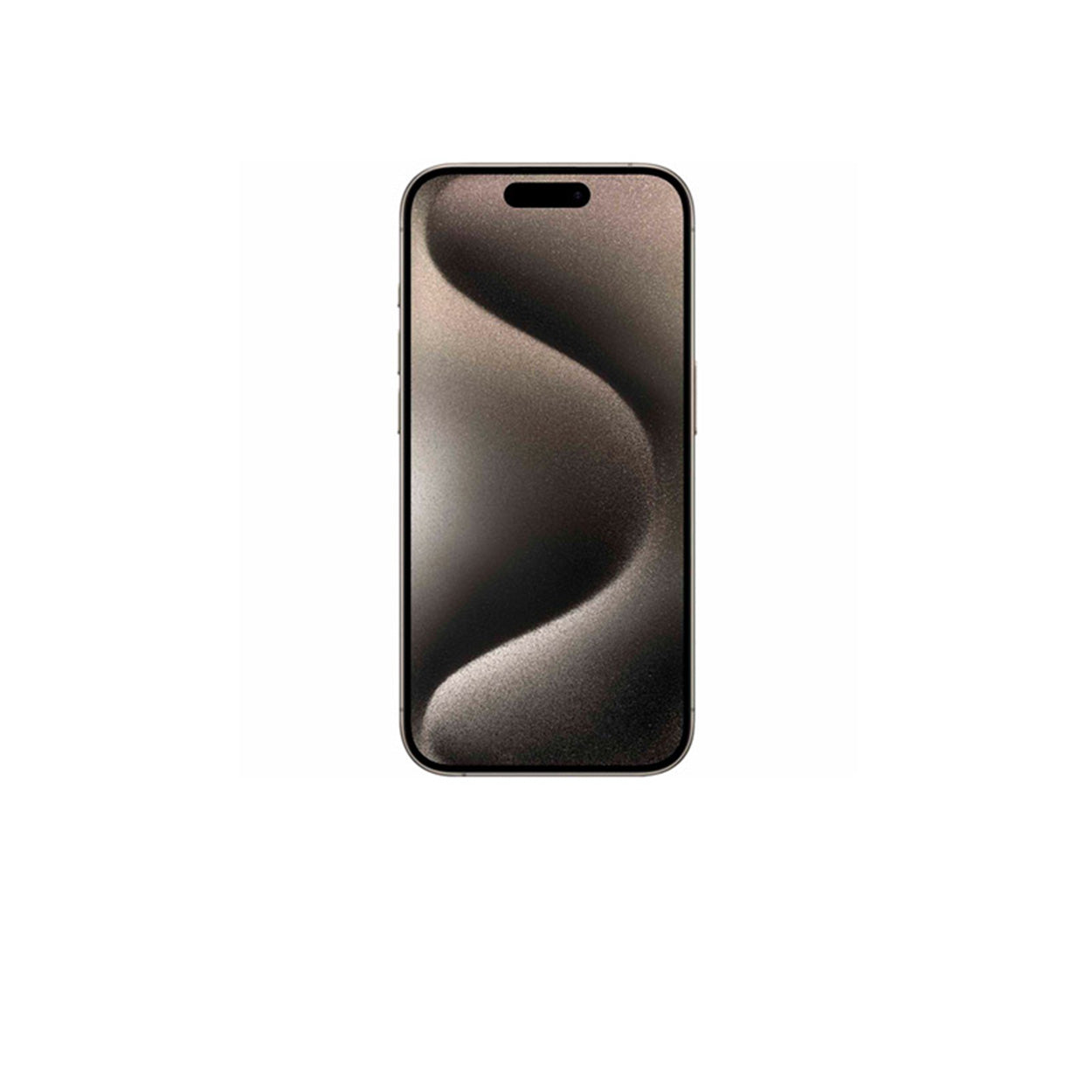 Smartphone with a black and gray gradient on a white background