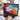 Over-the-shoulder view of a person typing on a laptop displaying a messaging application with multiple chat windows open.