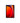 Tablet with red and orange gradient wallpaper displayed vertically